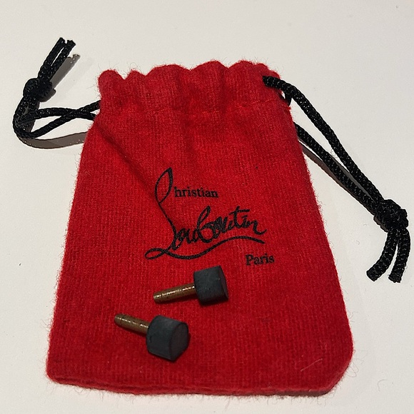 Christian Louboutin Décolleté 554 100 Watersnake Nabuck Purple Pop - Picture 11 of 11